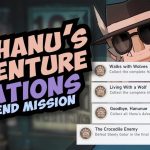 Reunir todas las partes de la aventura de Hanu