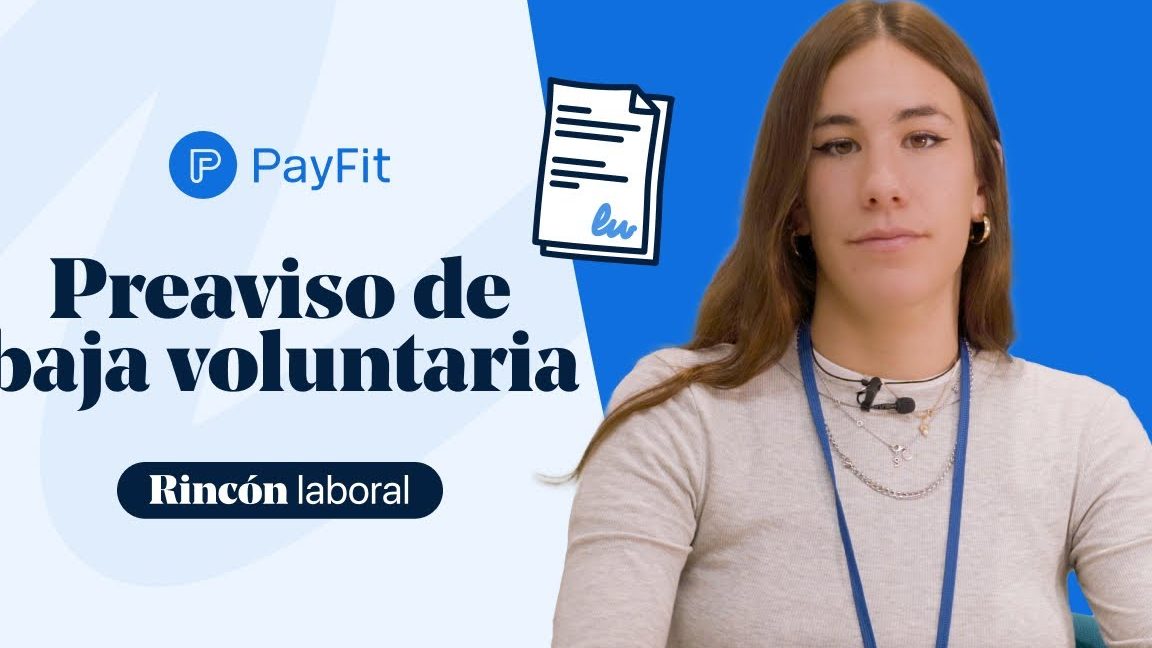 Comunicar a la empresa que te vas