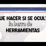 barra herramientas