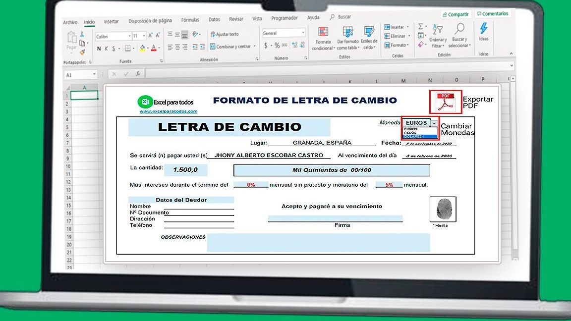 Aceptar todos los cambios de formato en Word