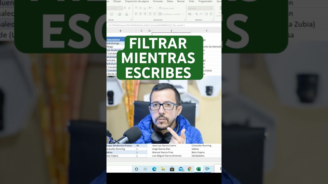 Escribir varias líneas en una celda de Excel