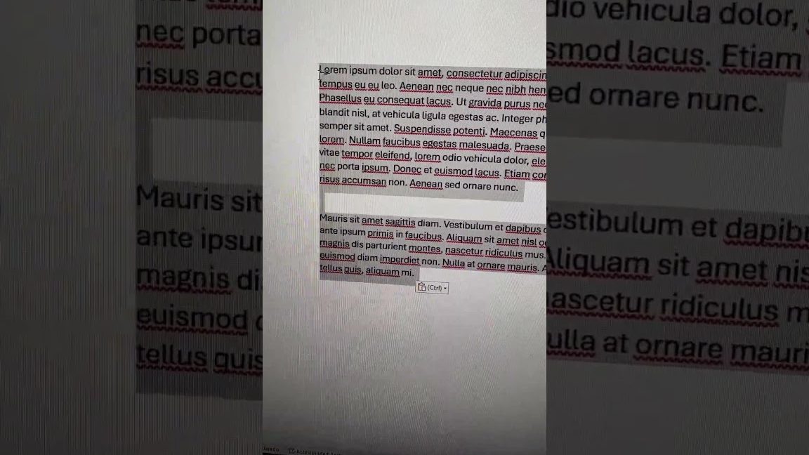 Centrar el texto en una tabla de Word