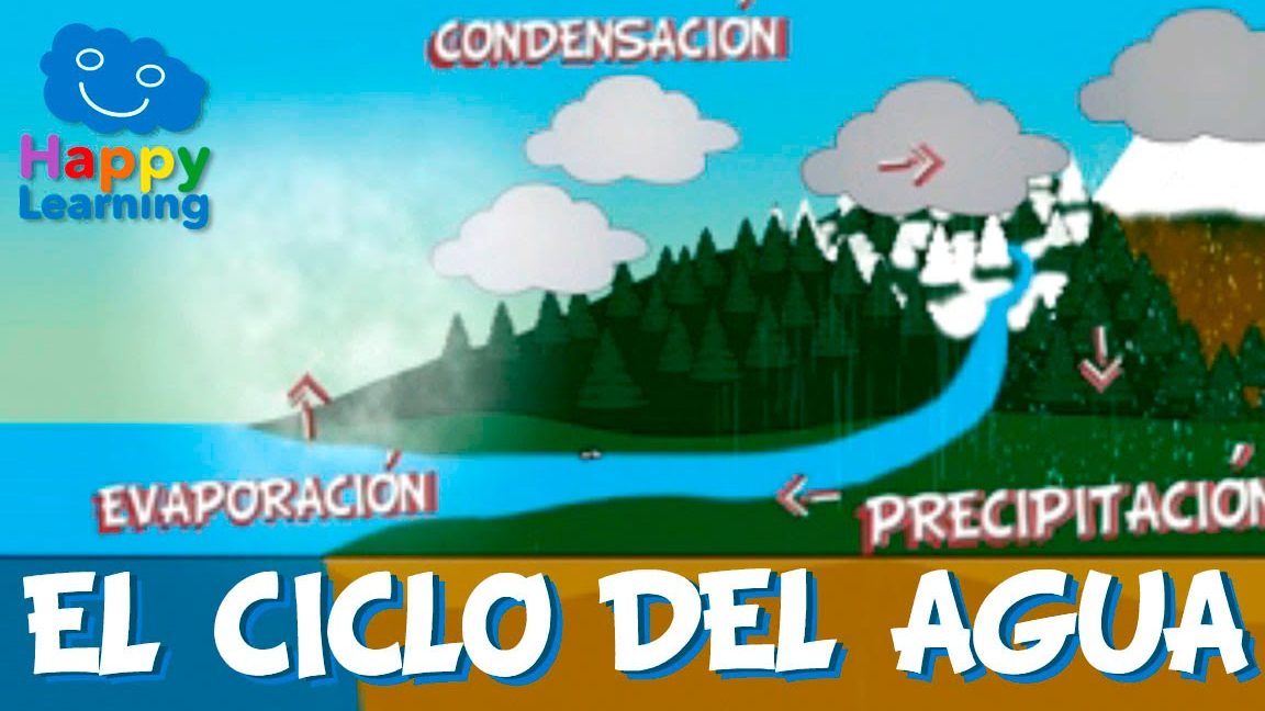 Explicar y dibujar el ciclo del agua