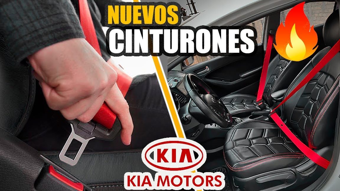 Utilizar pinzas para retener el cinturón de seguridad