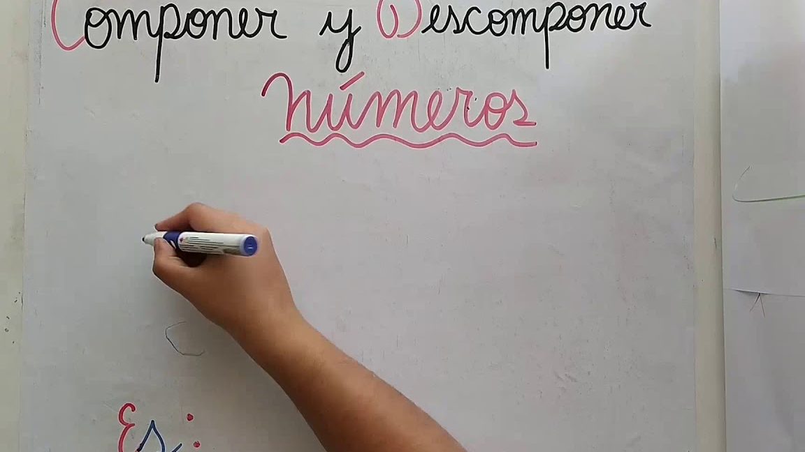 Componer los números indicados a partir de su descomposición