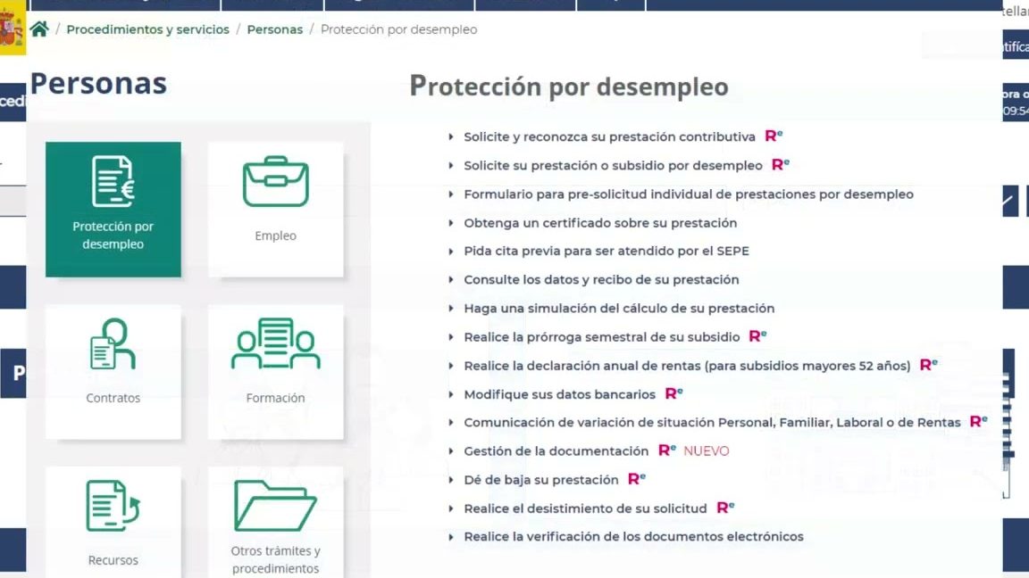 Comunicar al SEPE que he empezado a trabajar