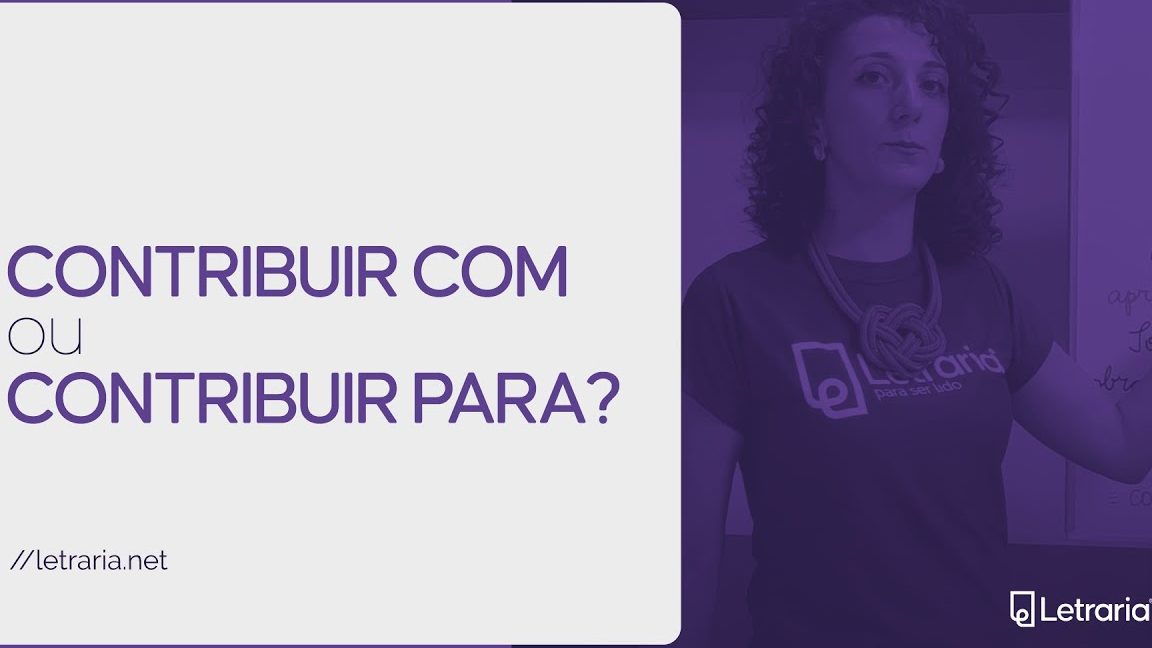 Contribuir es un verbo para un objetivo general