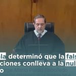demostrar falsedad