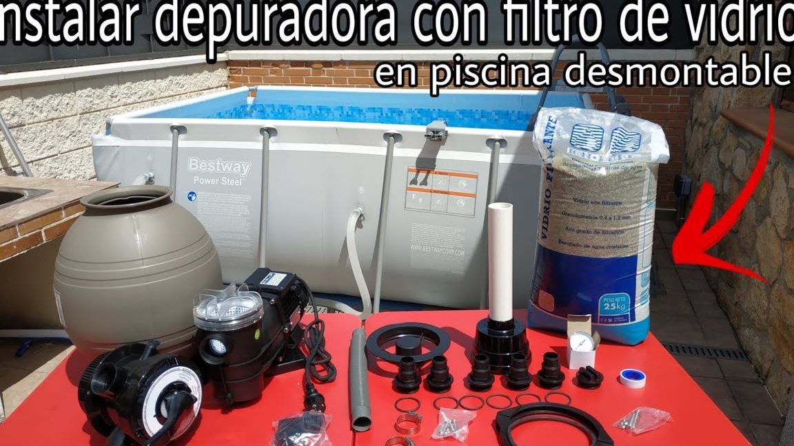 Poner en marcha la depuradora de la piscina por primera vez