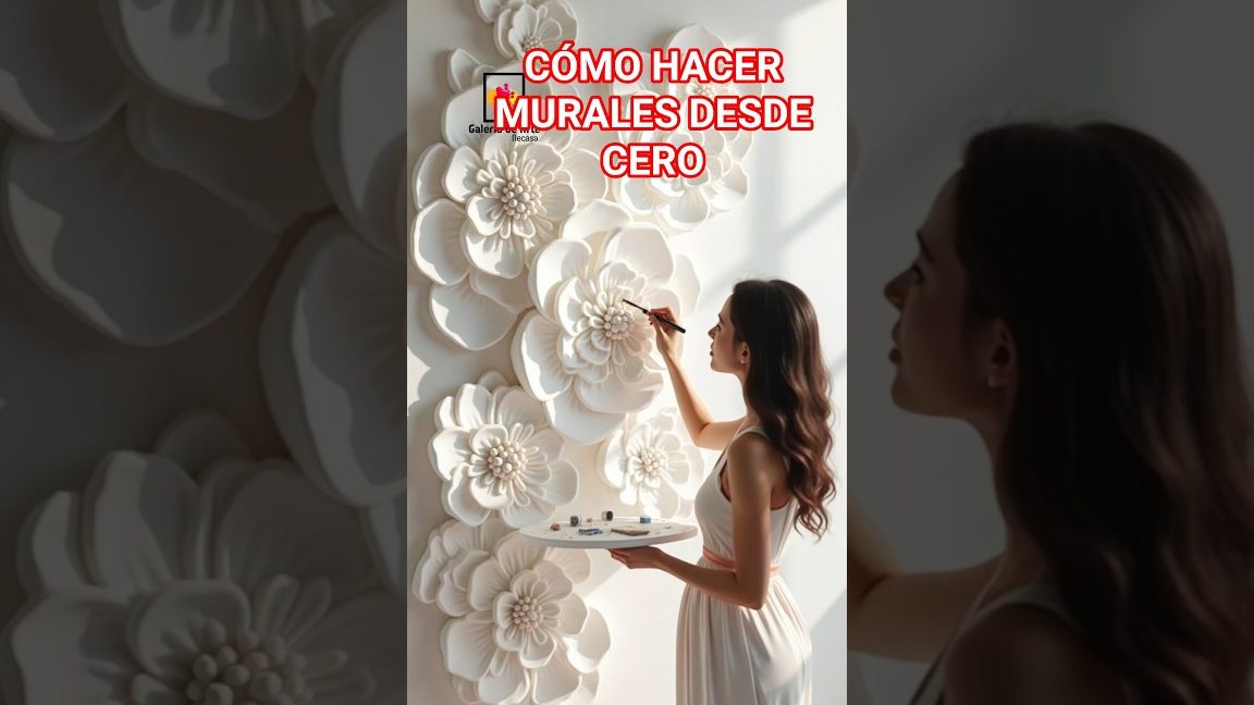 Modelar y organizar las esculturas en el mural que habla