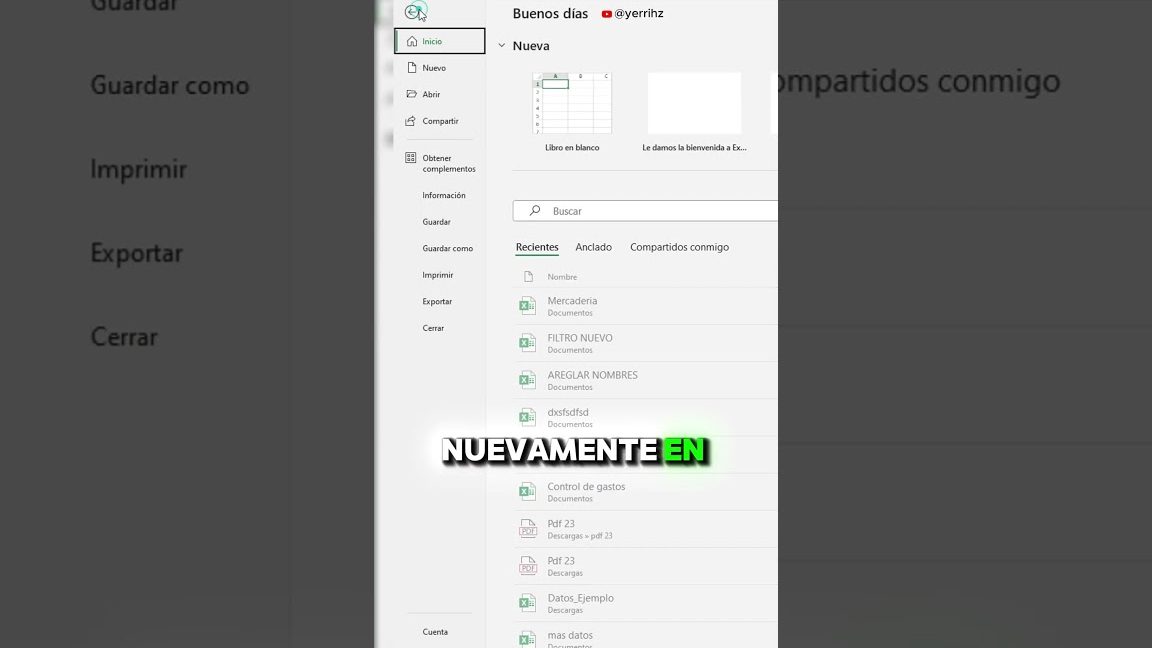 Restaurar archivos con el historial de archivos
