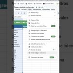 hojas calculo