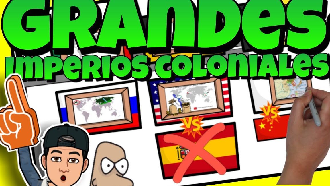 Listar los imperios coloniales y sus territorios conquistados y colonizados
