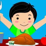 La comida me agradó