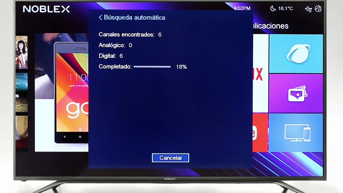 Actualizar lista de canales