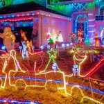 Imaginar que son luces de navidad