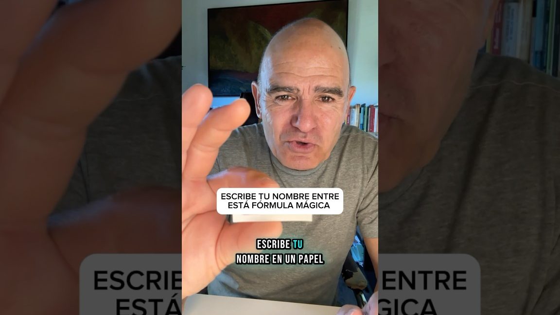 Escribir su nombre en un papel y quemarlo