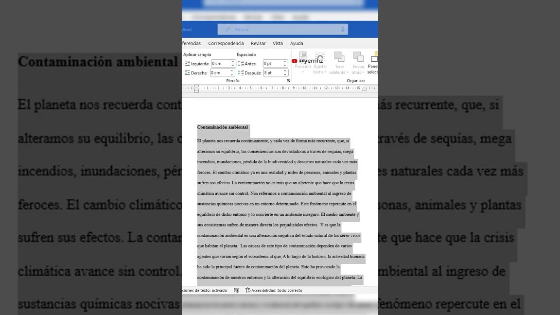 Adaptar un texto a las normas de estilo de una publicación
