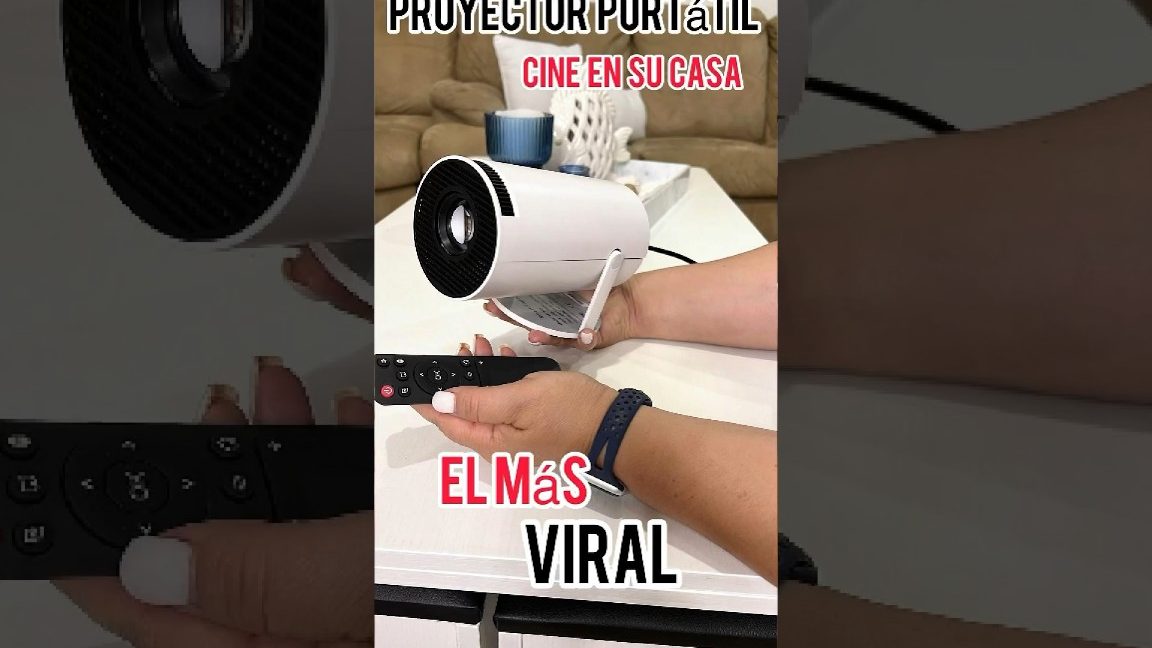 Proyectar una imagen en la pared sin proyector