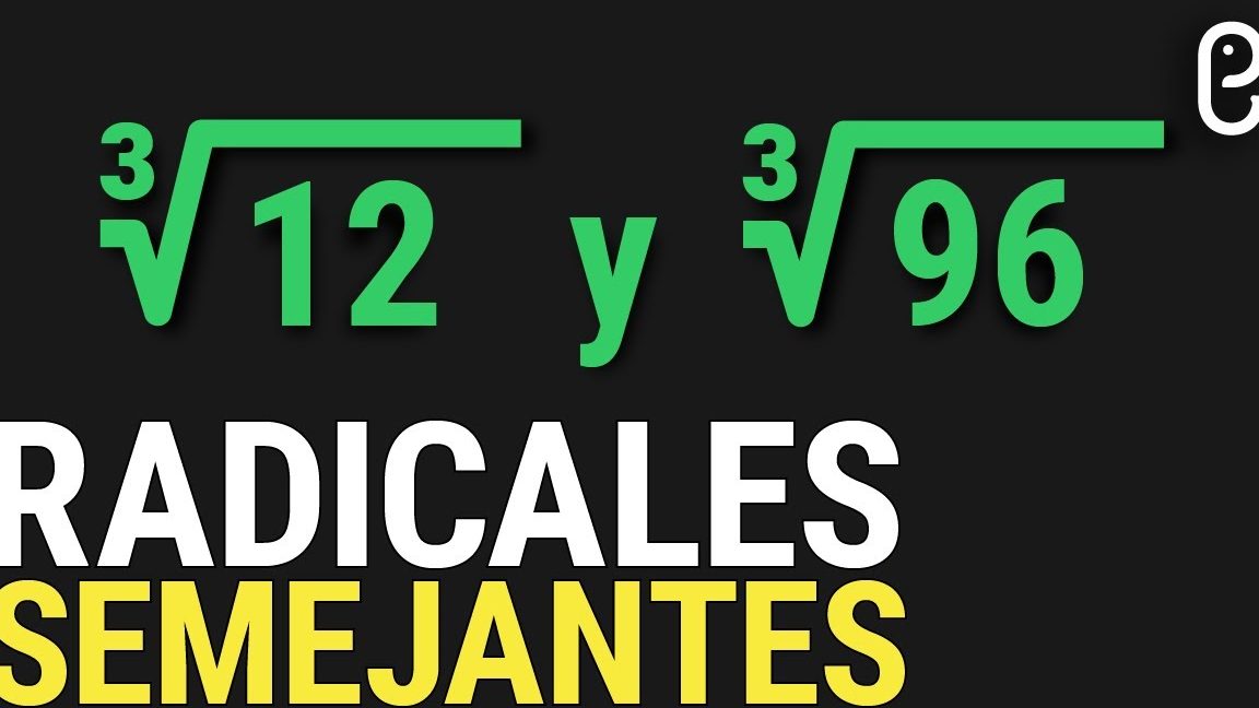 Simplificar y luego reducir los radicales semejantes