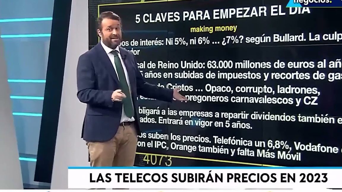 Anunciar la subida de precios a los clientes