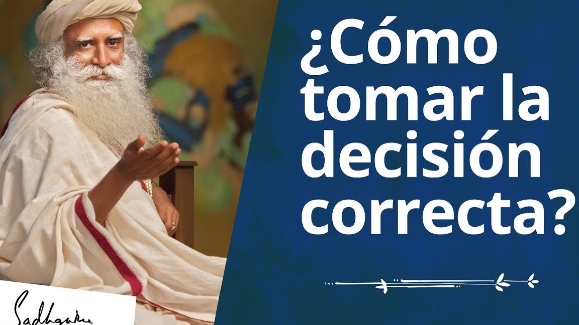 Decidir por nosotros mismos sin ningún tipo de presión